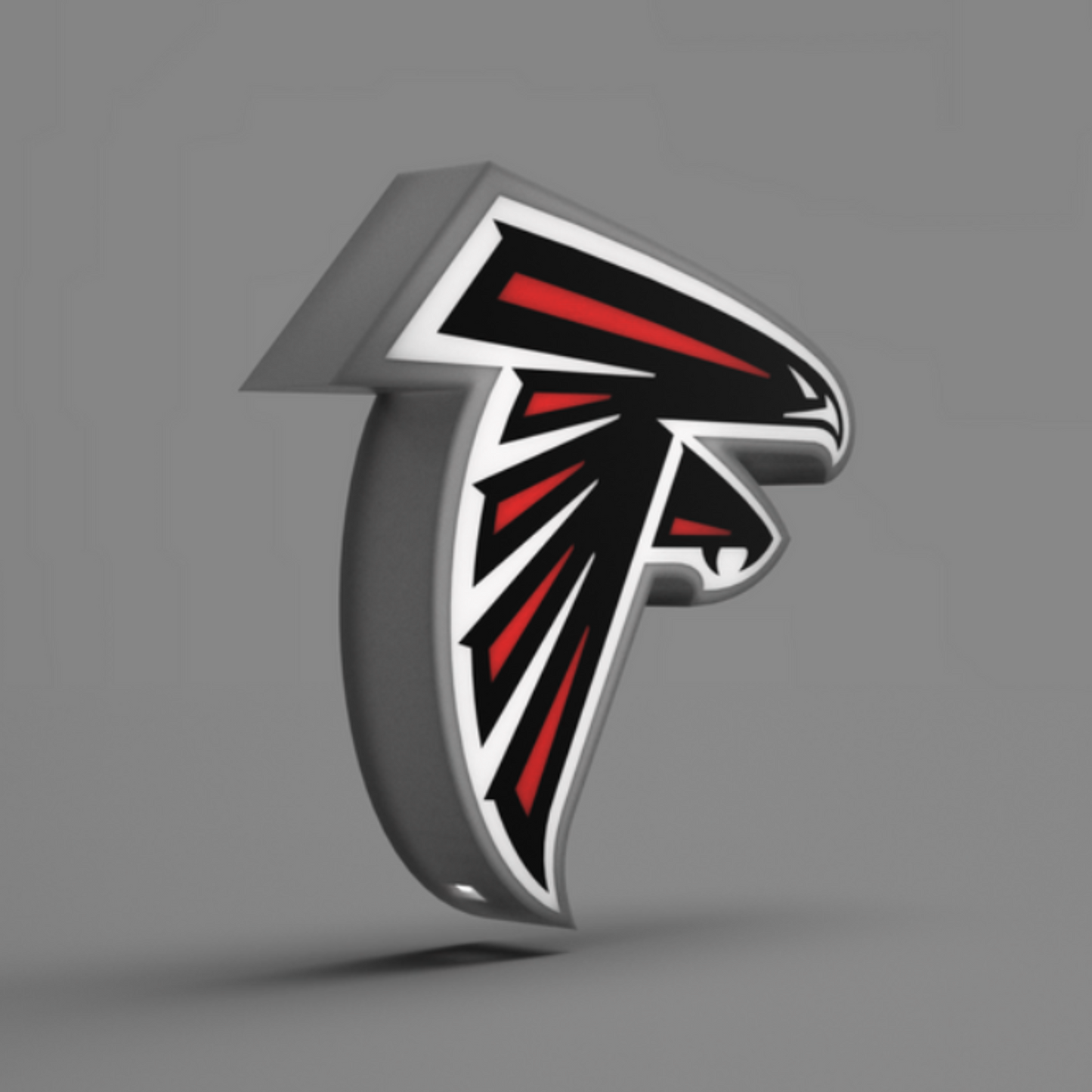 Custom Atlanta Falcons Light Box - Perfect for Game Day!