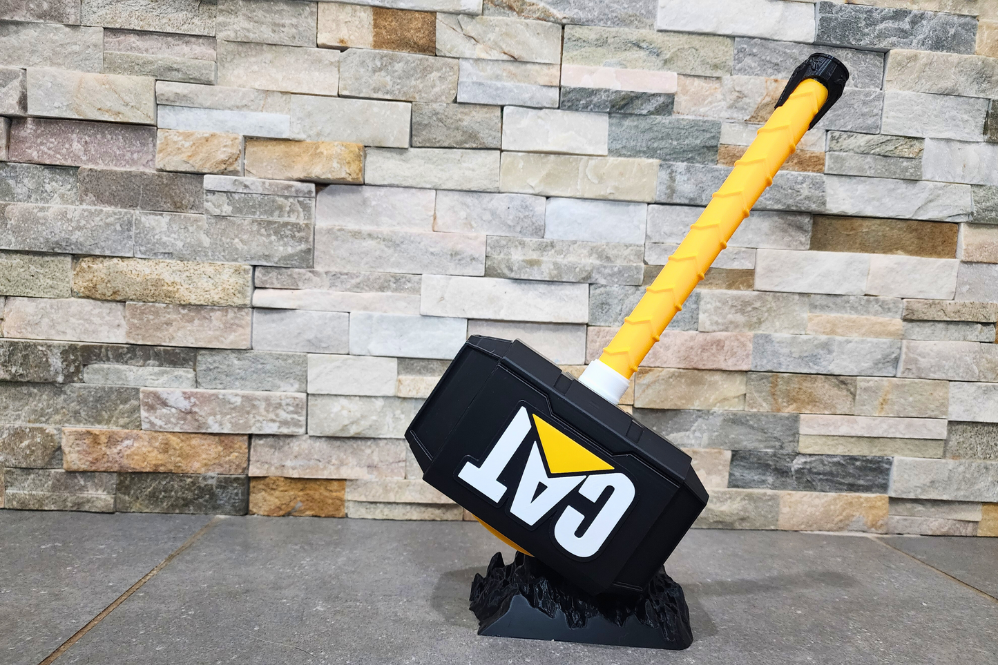 Caterpillar Industrial 3D Printed Hammer
