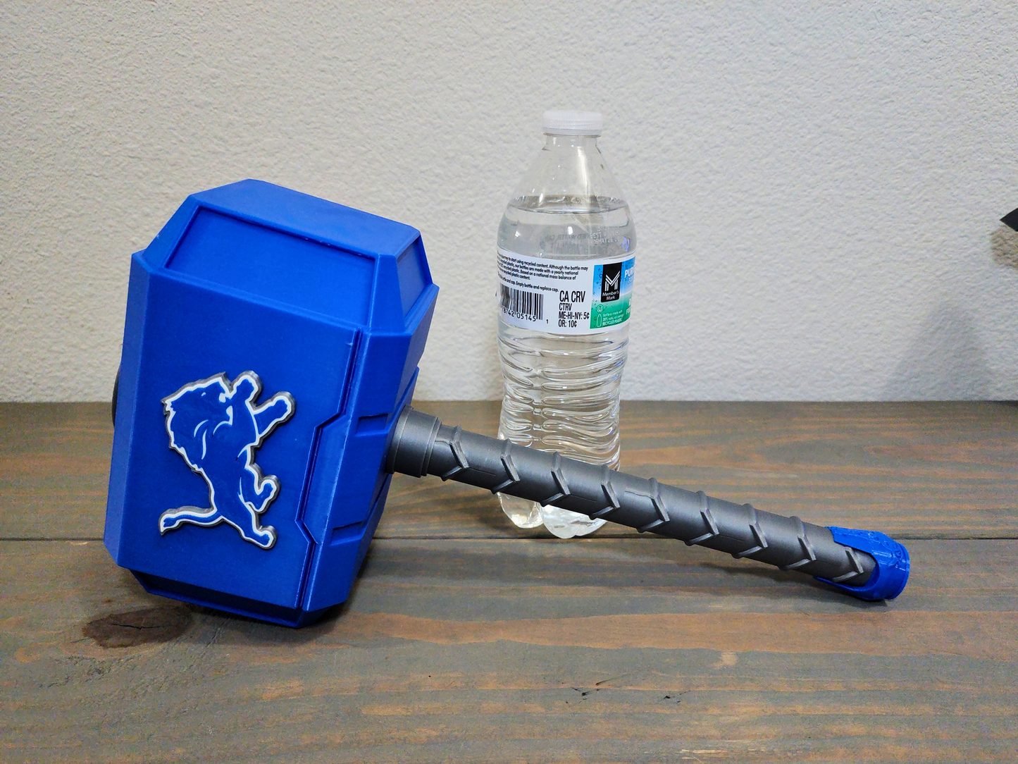 Detroit Lions 3D Printed Hammer - Unique Gift for Fans - Customized NFL Decor