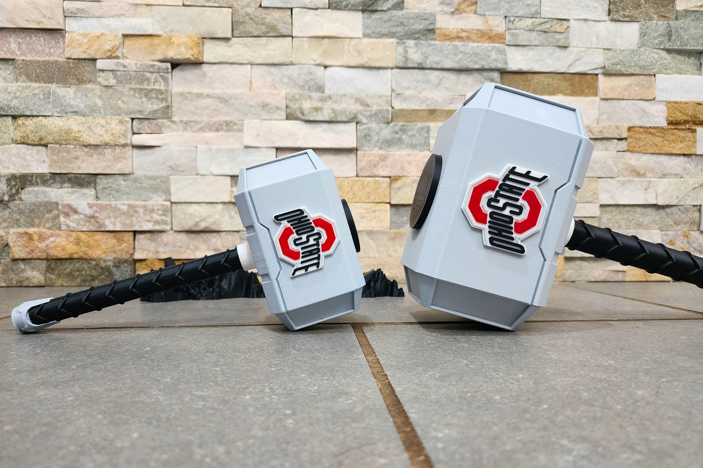 Custom 3D-Printed Buckeye Hammer | Ohio Football-Inspired Gift