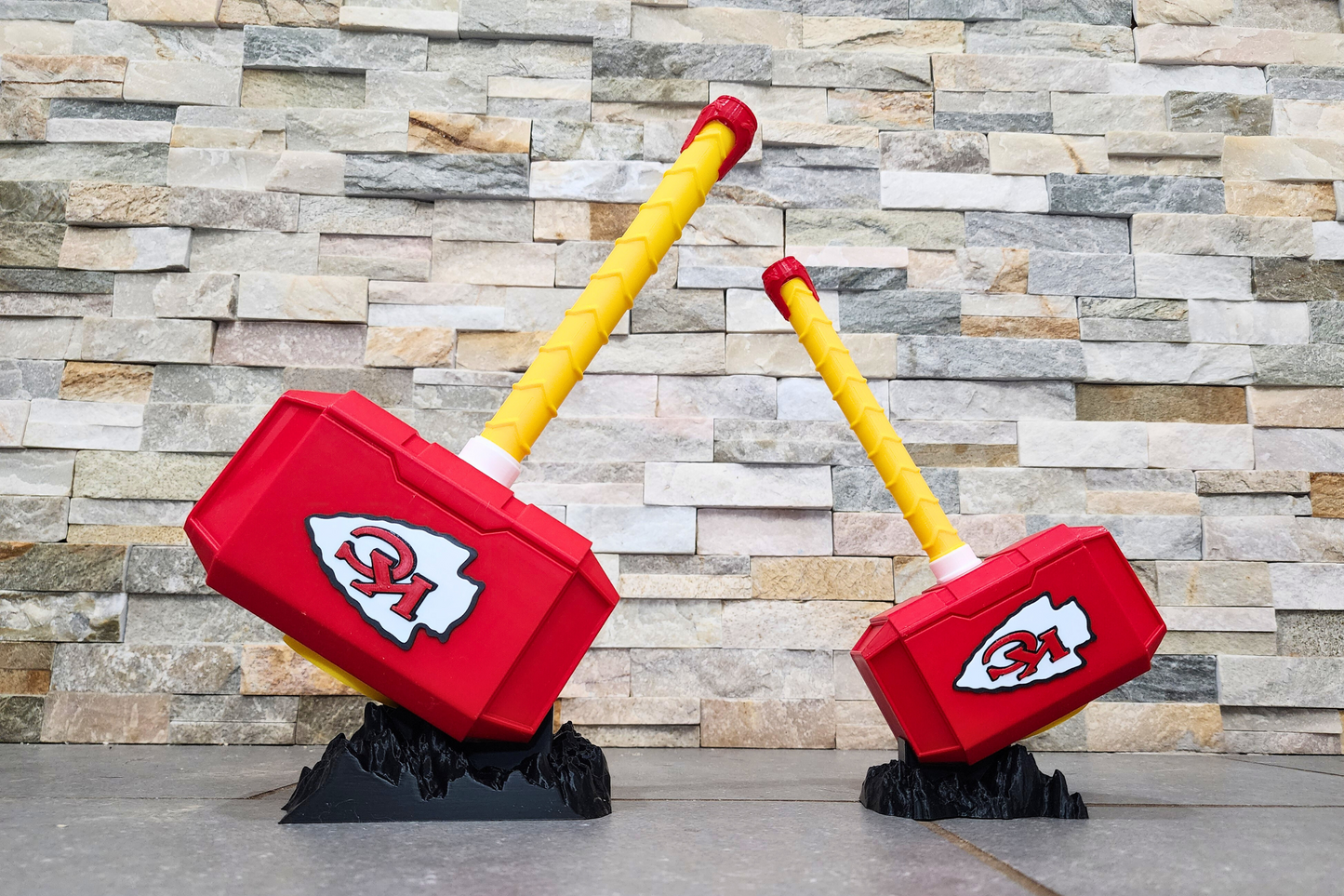 Kansas City Chiefs Hammer 3D Printed