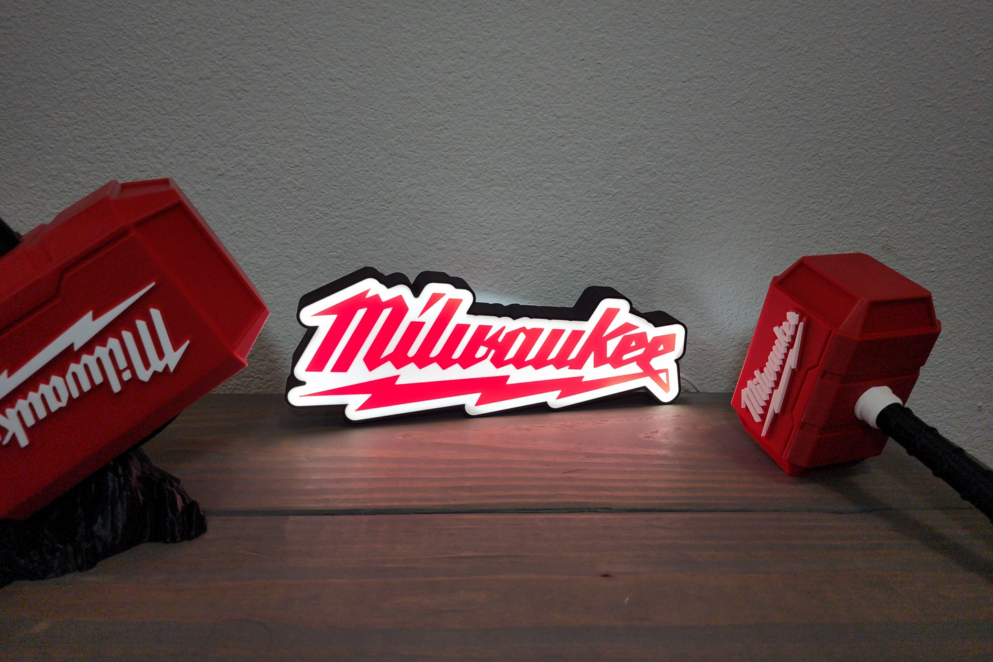 Milwaukee LED Light Box 3D Printed