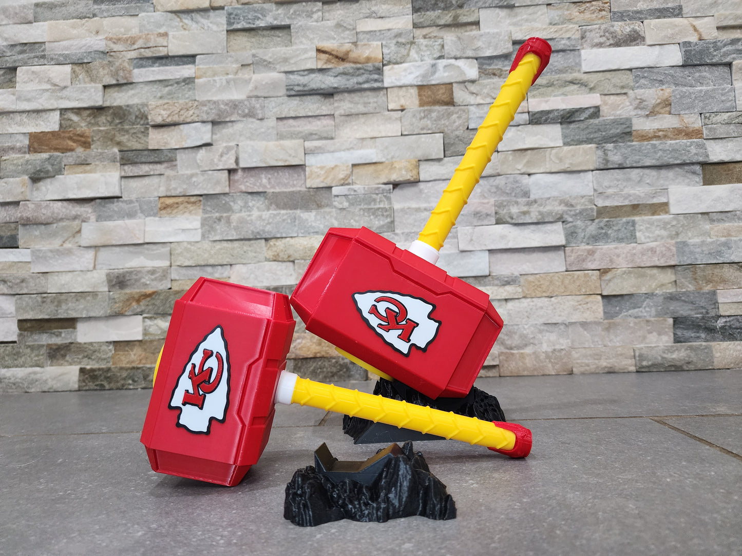 Kansas City Chiefs Hammer 3D Printed