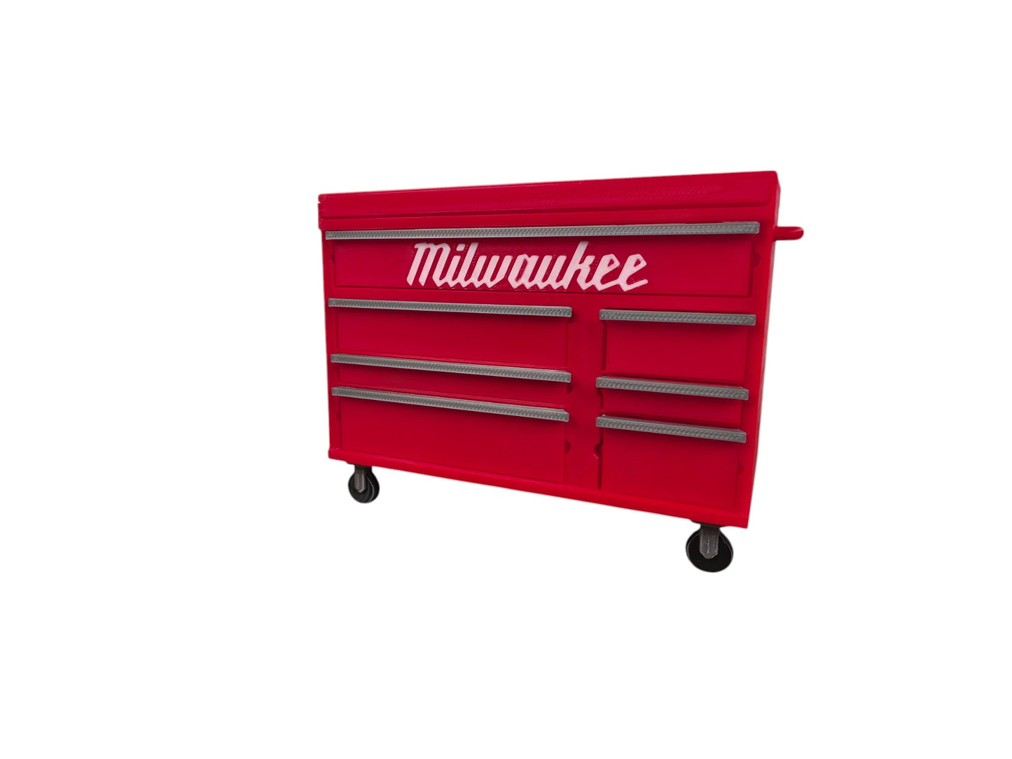 Functional Mini Milwaukee Tool Chest β 3D Printed Desk Organizer with Drawers