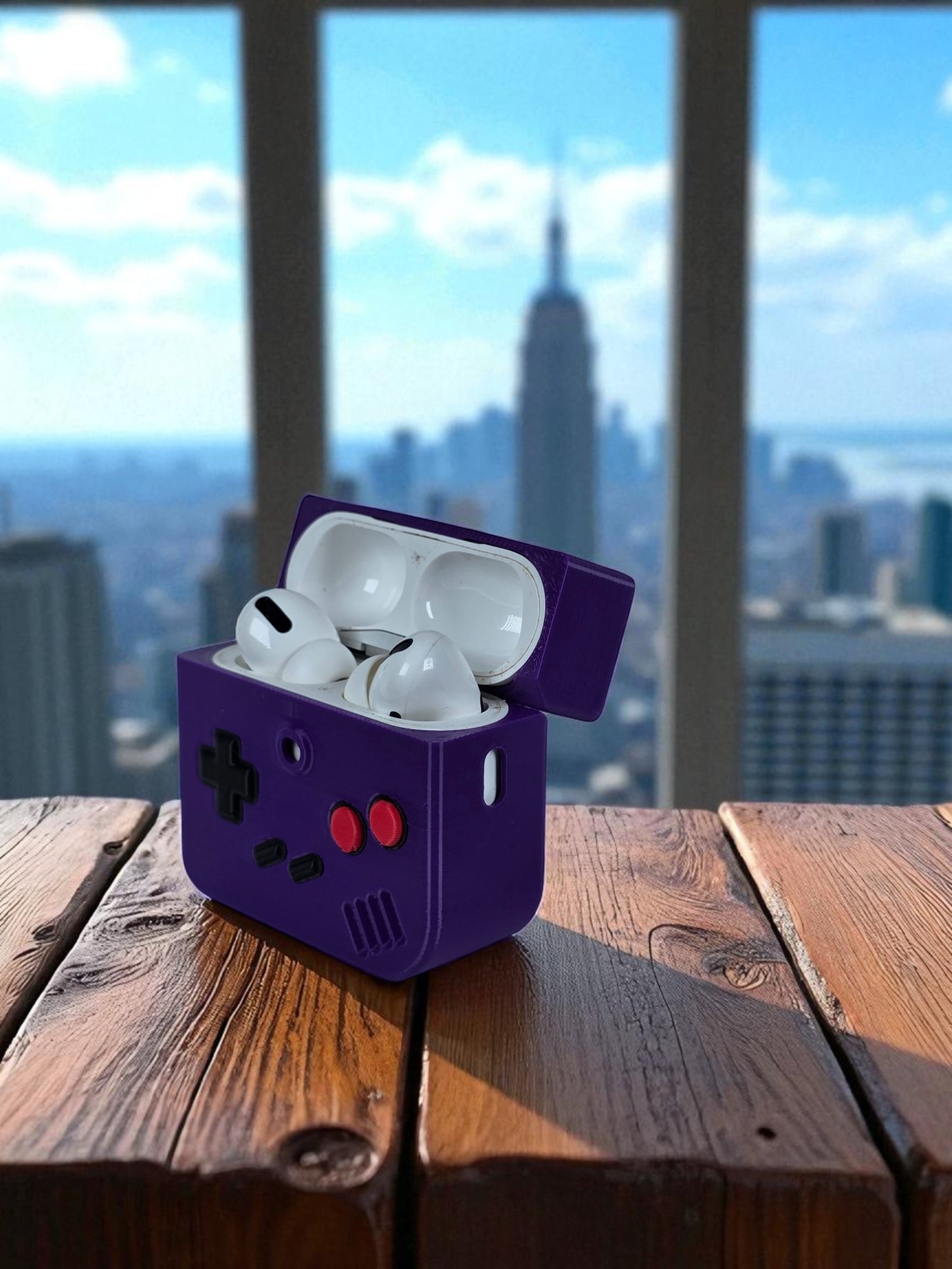 GameDude AirPods Pro Case ā Retro 3D Printed Protective Cover