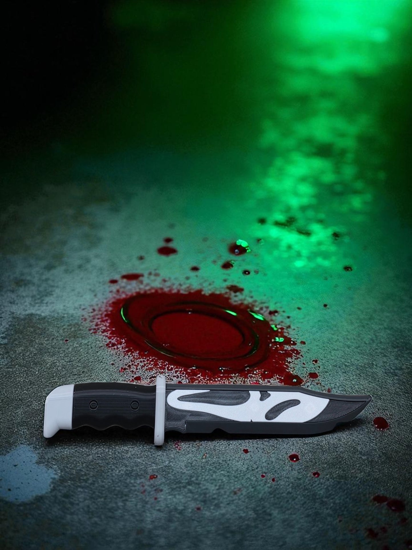 3D-Printed Ghostface-Inspired Cosplay Prop | Horror Fan Collectible