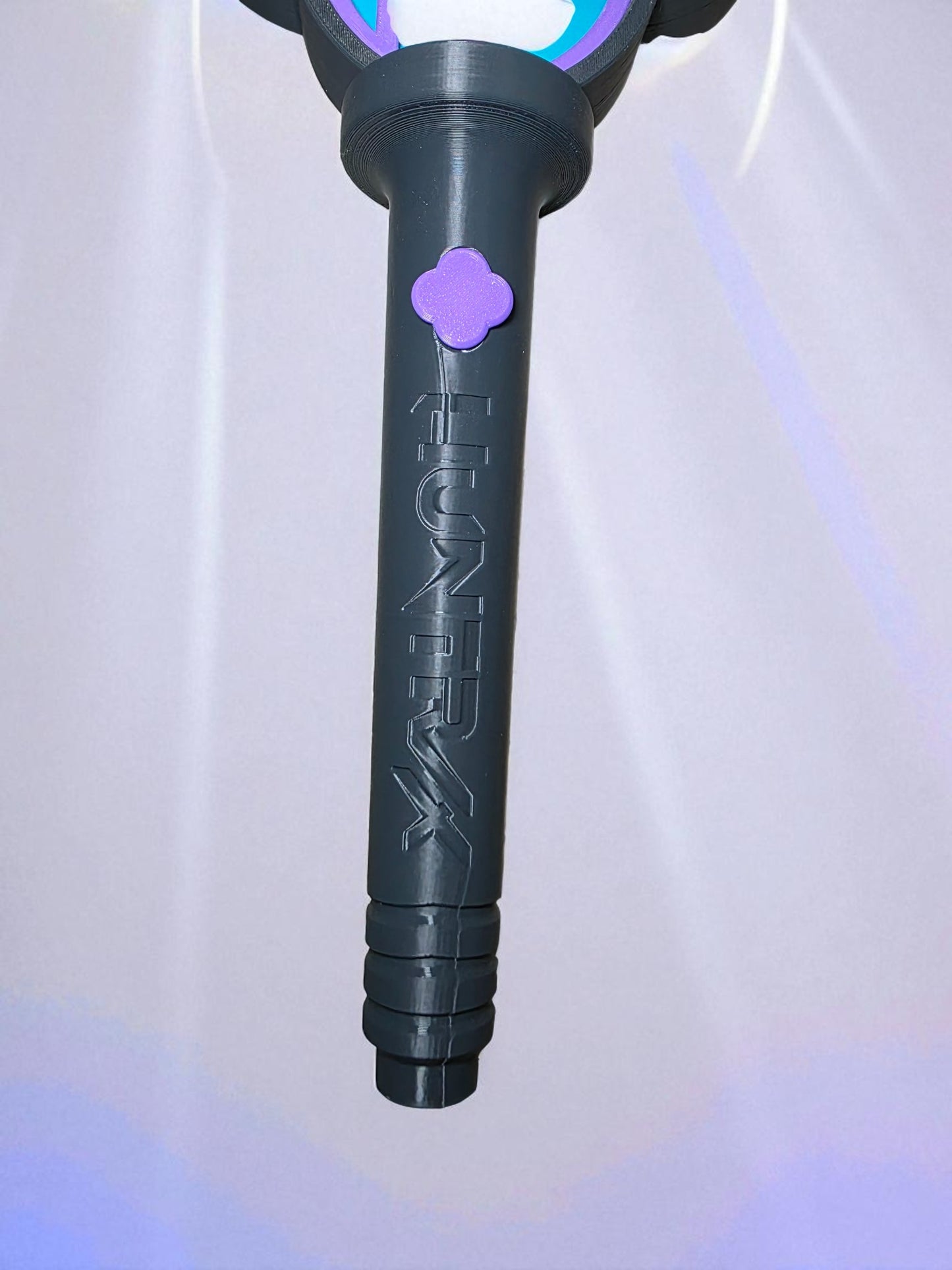 K-Pop Demon Hunter Light Stick | 3D Printed Fantasy Display Prop | Purple & Blue Collectible | Cosplay or Fan Decor