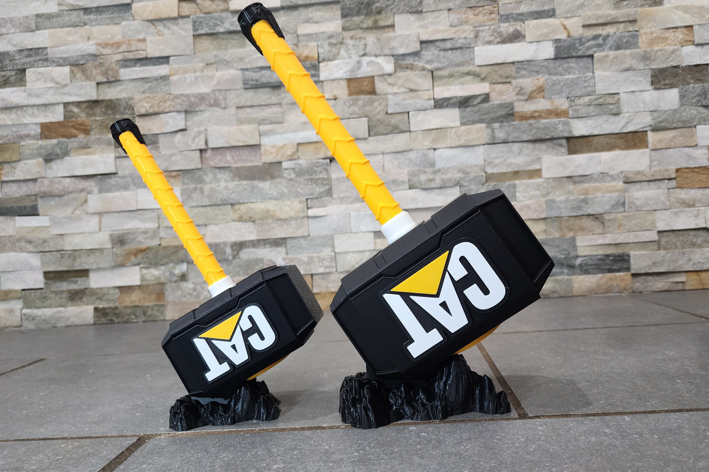 Caterpillar Industrial 3D Printed Hammer