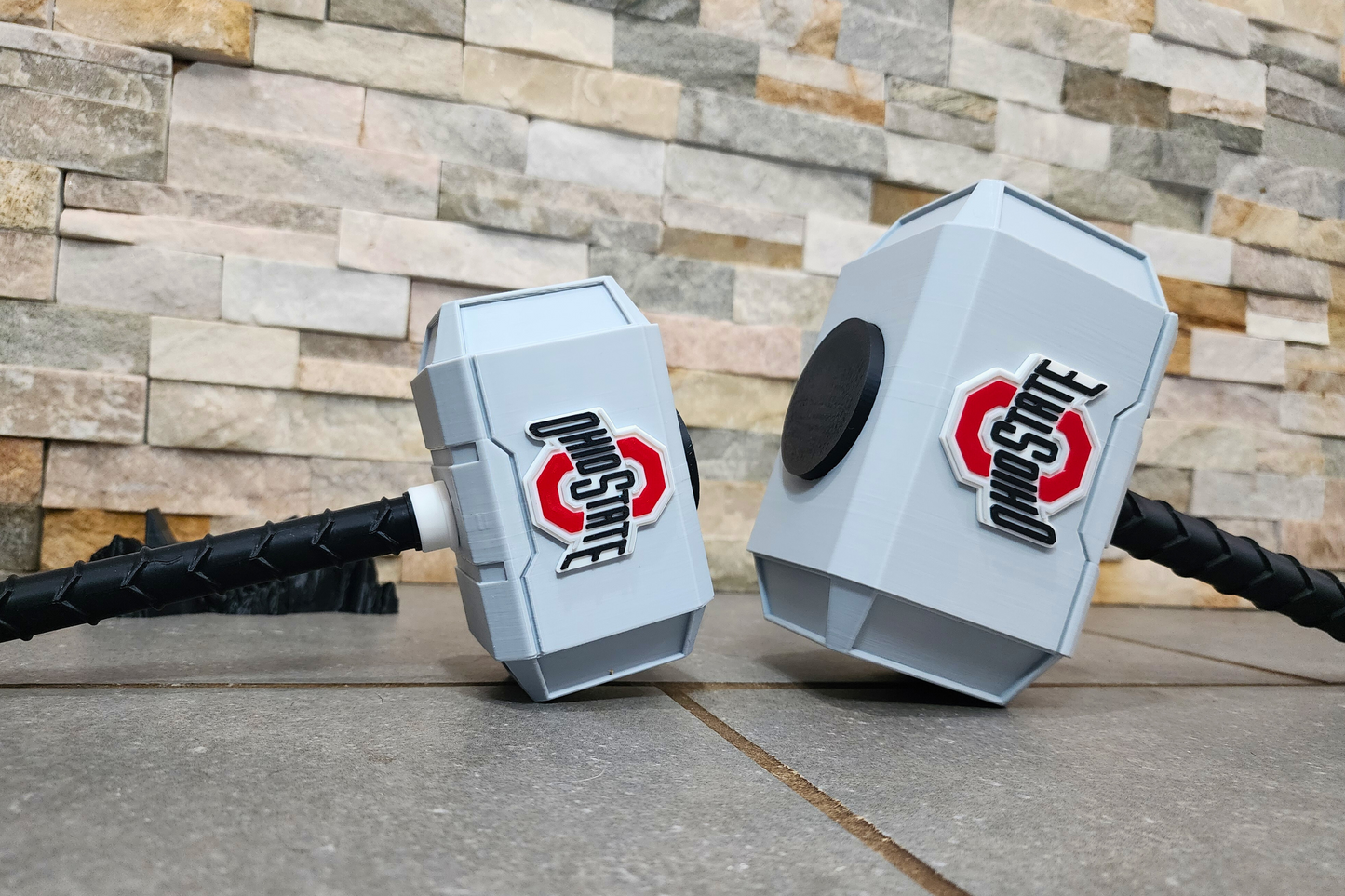 Custom 3D-Printed Buckeye Hammer | Ohio Football-Inspired Gift