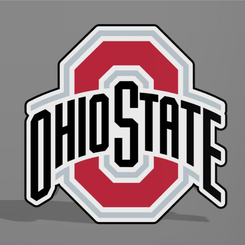 Ohio State Light Box 3D Printed