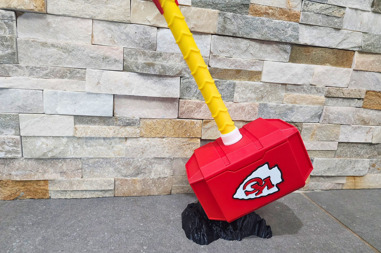 Kansas City Chiefs Hammer 3D Printed