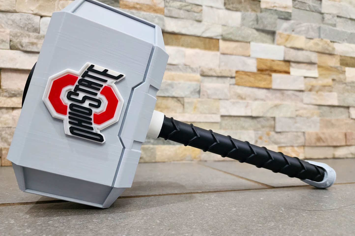 Custom 3D-Printed Buckeye Hammer | Ohio Football-Inspired Gift