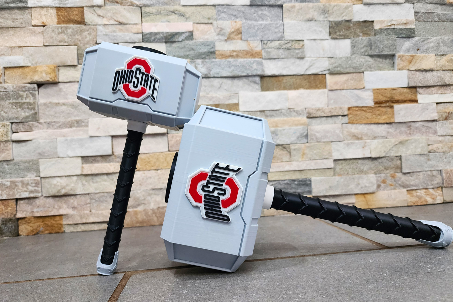 Custom 3D-Printed Buckeye Hammer | Ohio Football-Inspired Gift