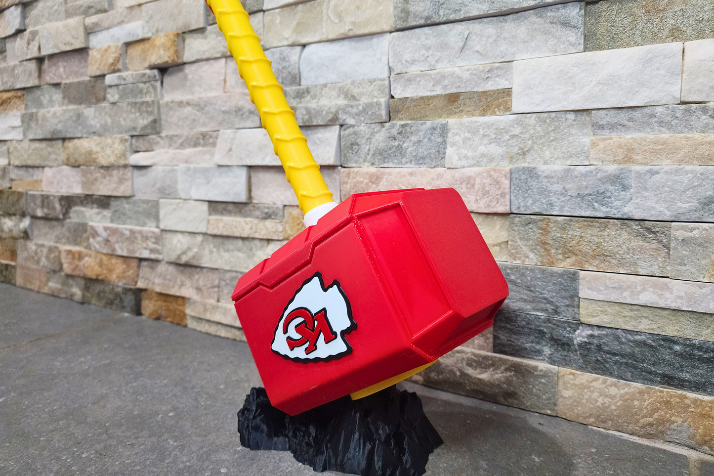 Kansas City Chiefs Hammer 3D Printed