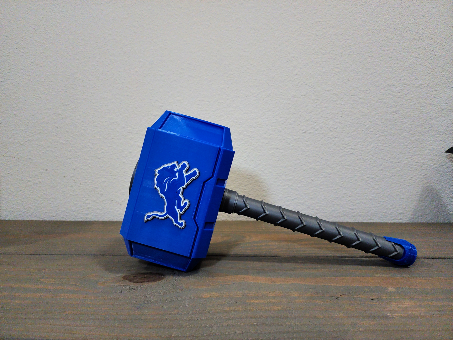 Detroit Lions 3D Printed Hammer - Unique Gift for Fans - Customized NFL Decor