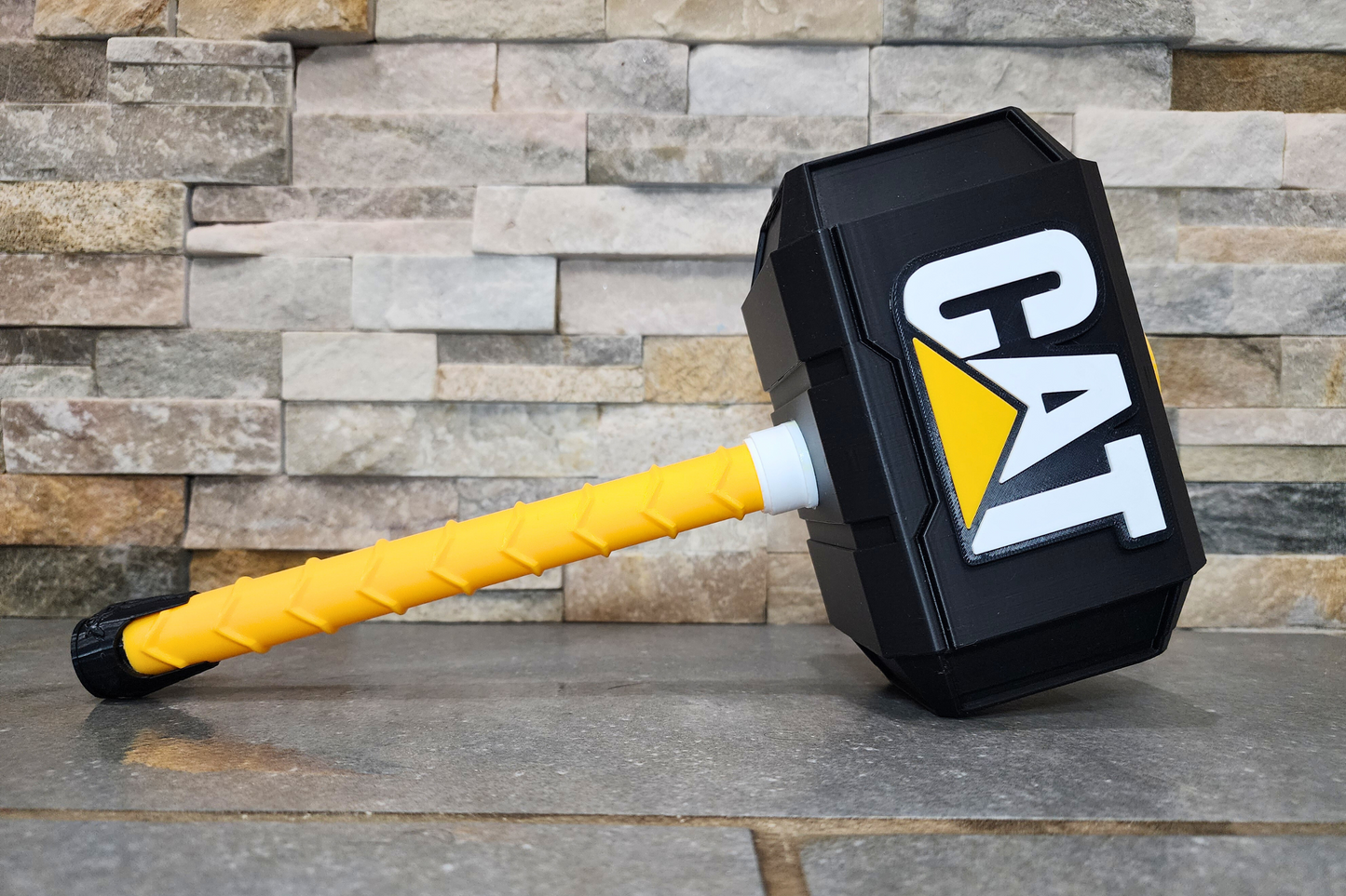 Caterpillar Industrial 3D Printed Hammer