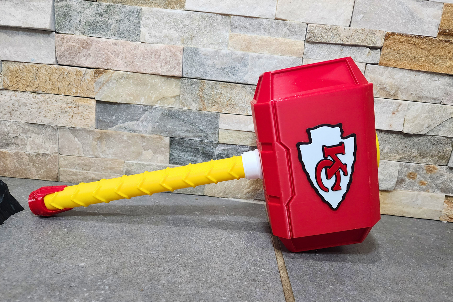 Kansas City Chiefs Hammer 3D Printed