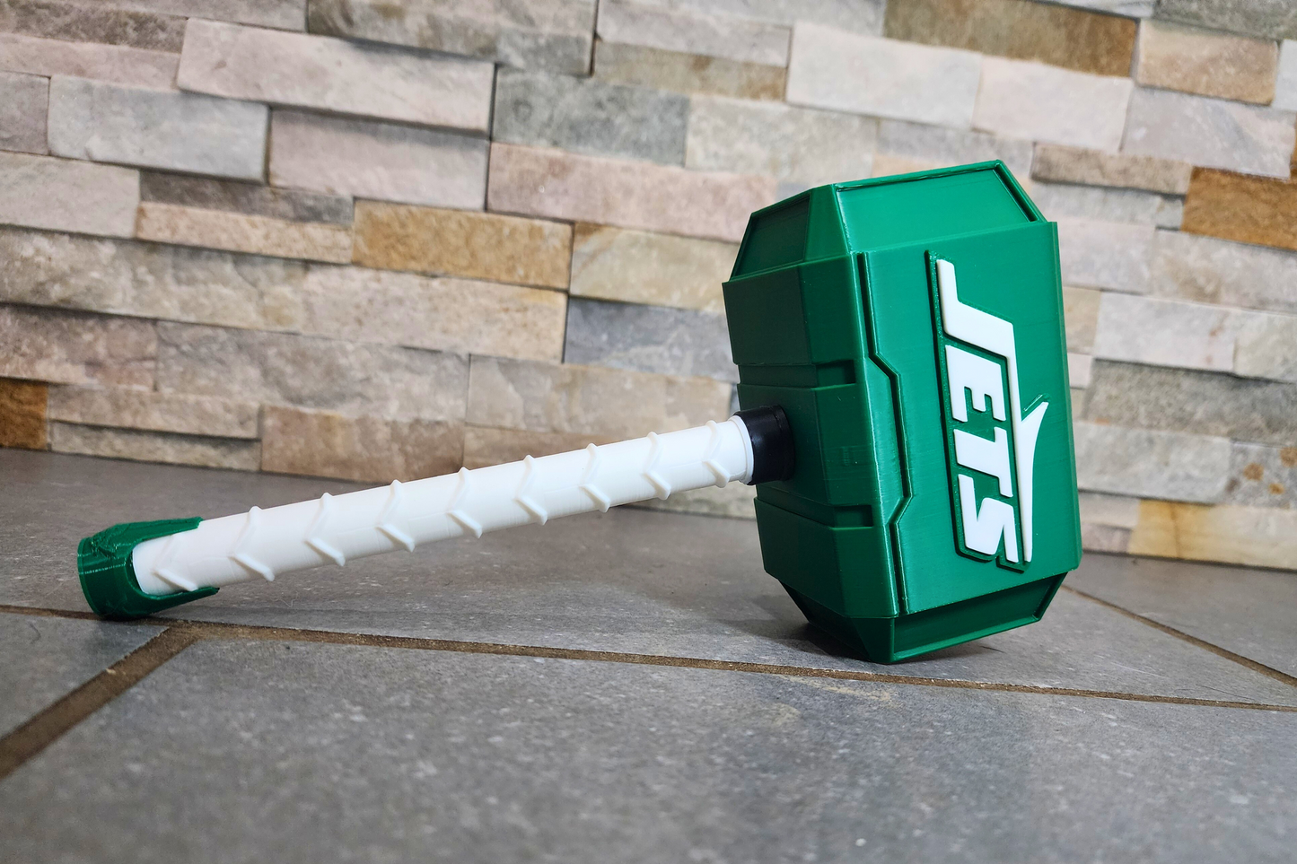 New York Jets 3D Printed Thor Hammer | Medium & Large | With or Without Stand