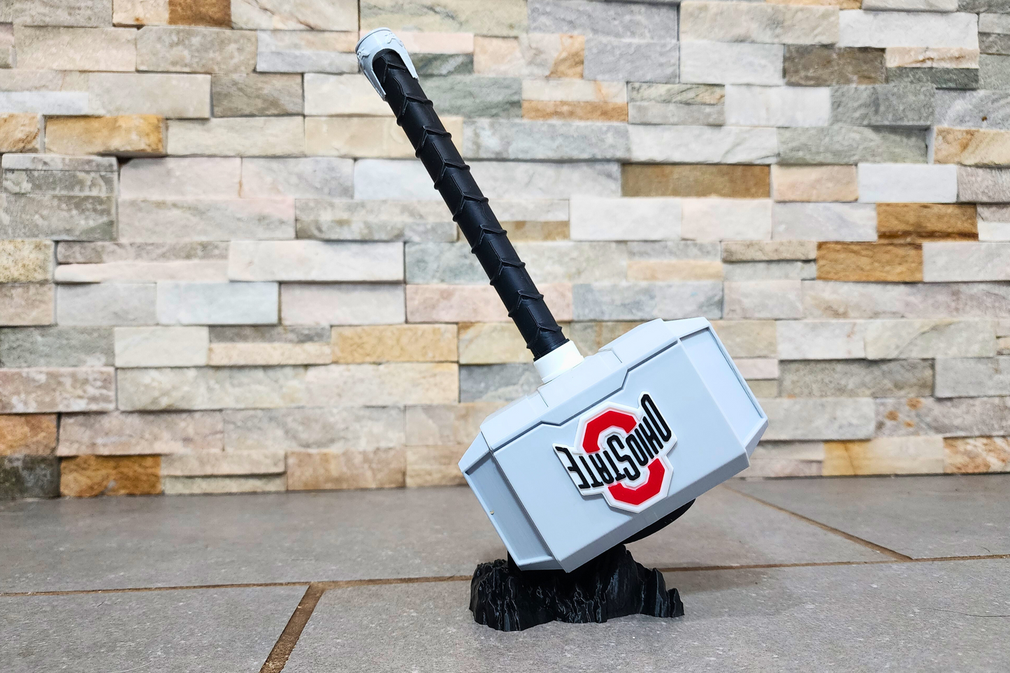 Custom 3D-Printed Buckeye Hammer | Ohio Football-Inspired Gift