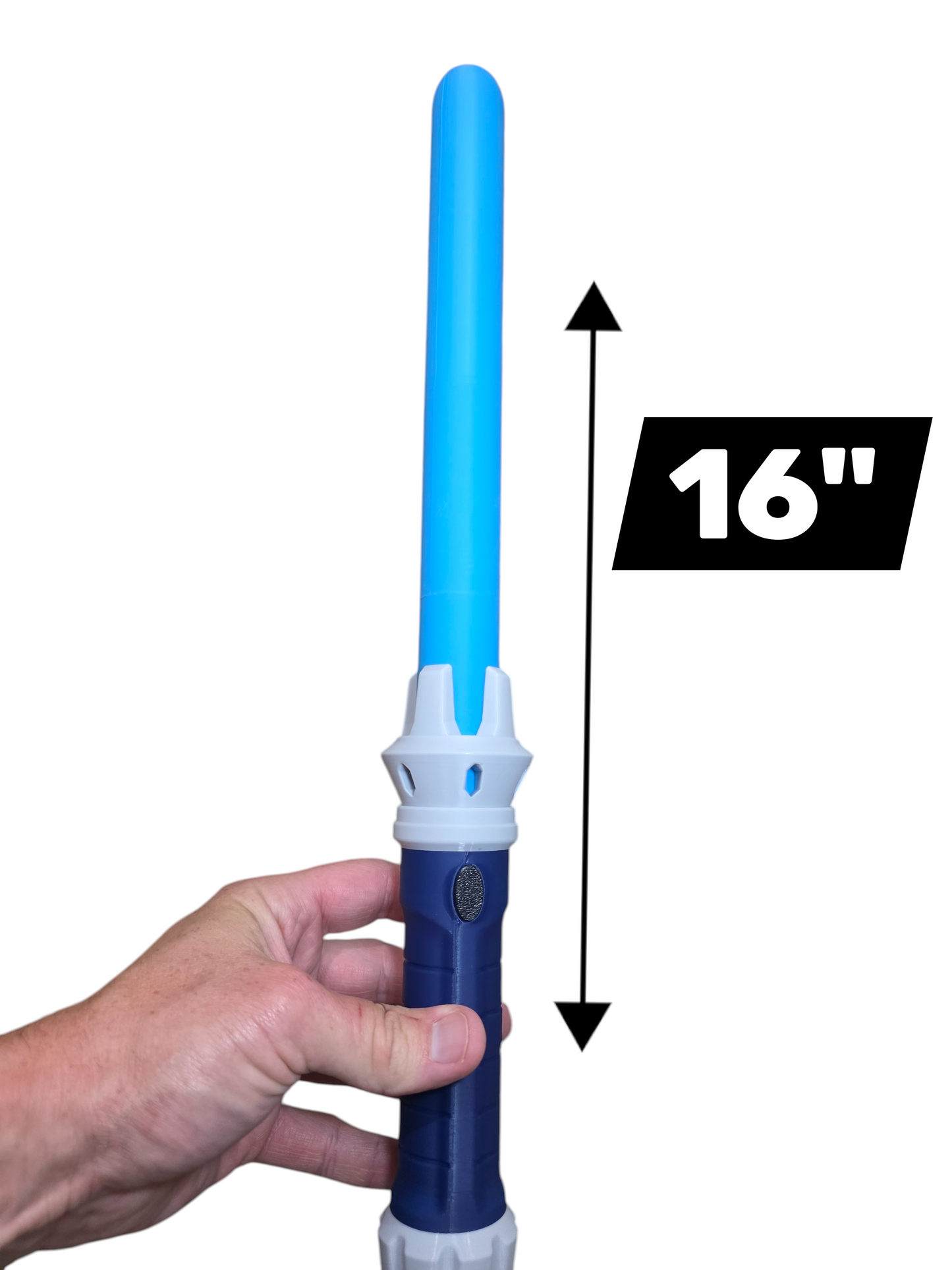 3D-Printed Sci-Fi Cosplay Display Prop | Blue Blade Collectible
