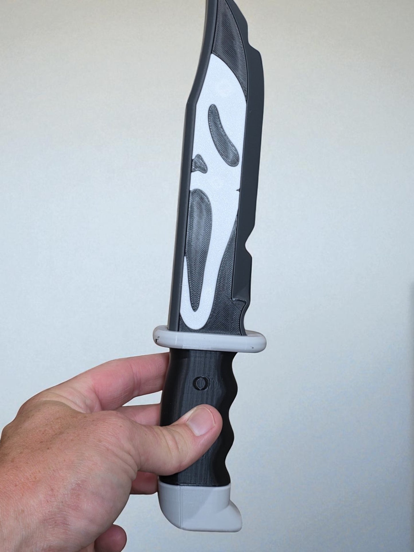 3D-Printed Ghostface-Inspired Cosplay Prop | Horror Fan Collectible