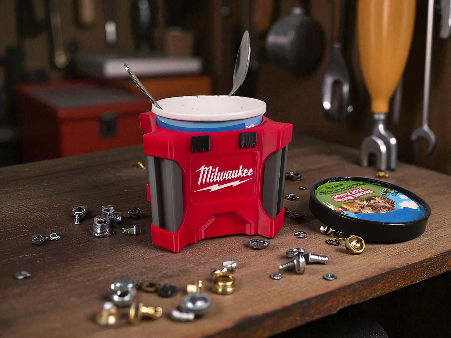 Milwaukee Tools Inspired Packout for Ice Cream – Because Tools Deserve Dessert Too