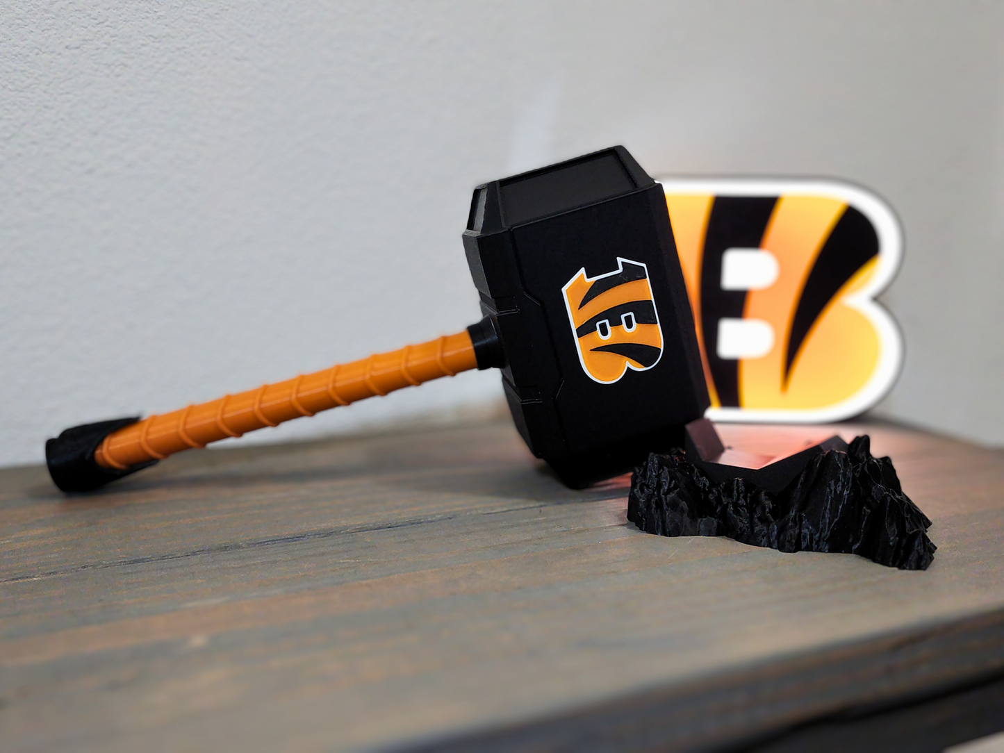 Cincinnati Bengals 3D Printed Hammer