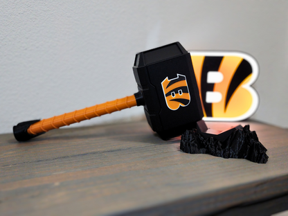 Cincinnati Bengals 3D Printed Hammer