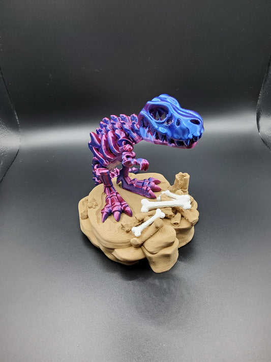 Flexi Dinosaurs, 3D Printed