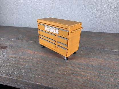 Mini DeWalt Inspired Tool Chest Desk Organizer – 3D Printed with Working Drawers
