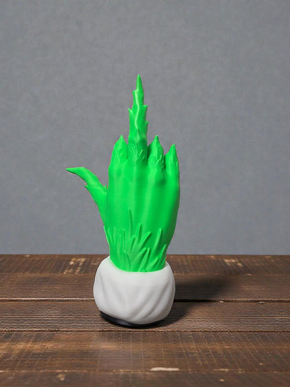 Grinch "Holiday Wave" Hitch Adapter - Funny Christmas Car Accessory with Bright Grinch-green Hand & Snowy Cuff for Festive Fun