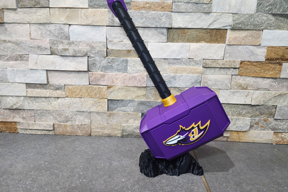 Baltimore Ravens Hammer 3D Printed
