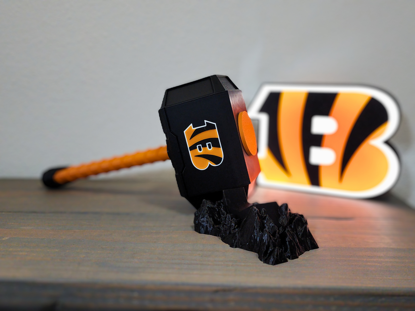 Cincinnati Bengals 3D Printed Hammer