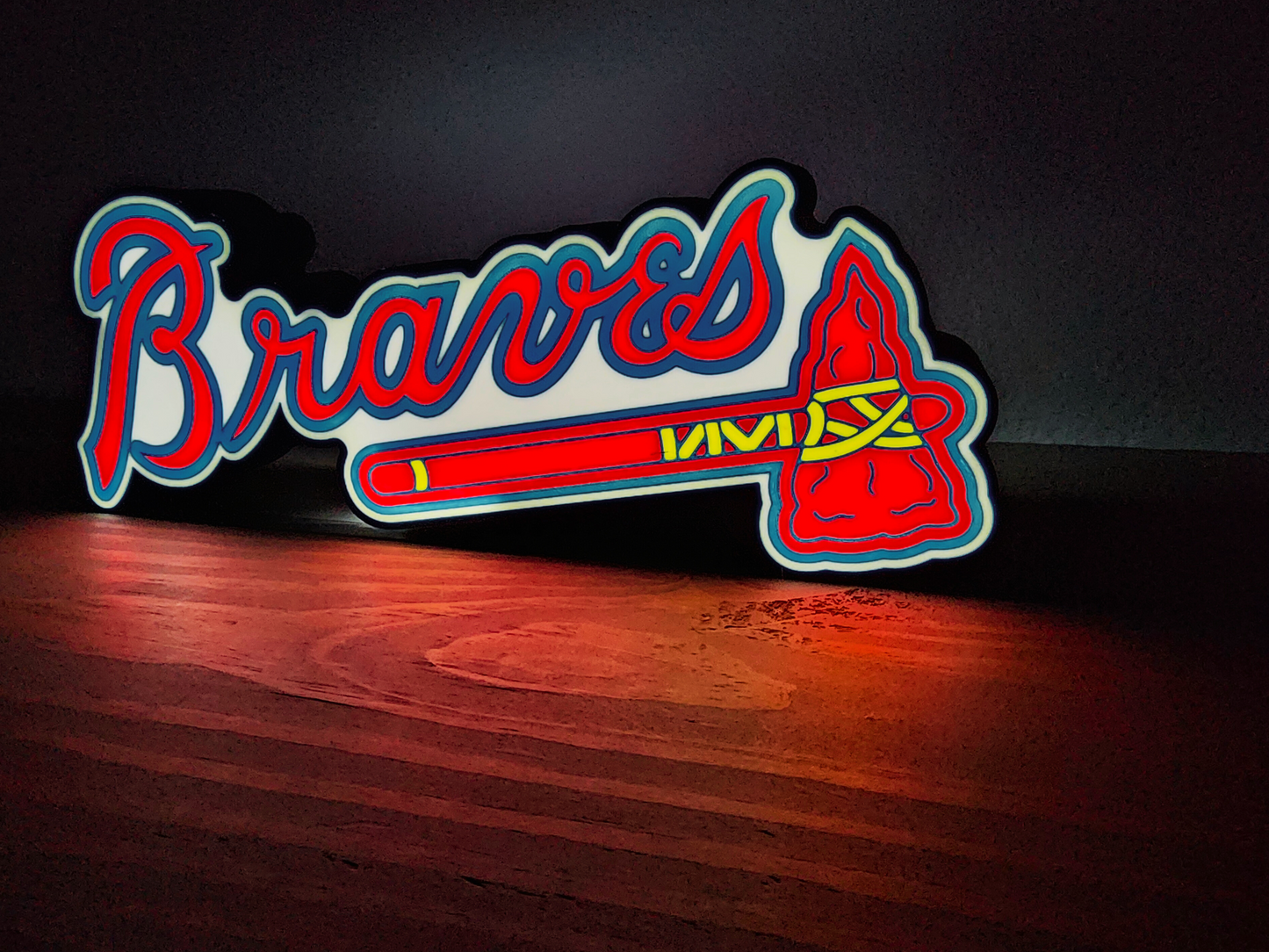Atlanta Braves Led Light Box