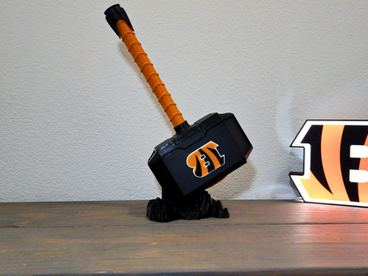 Cincinnati Bengals 3D Printed Hammer