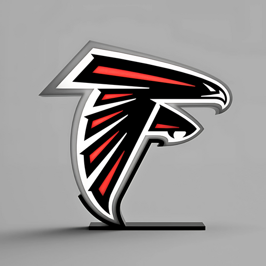 Custom Atlanta Falcons Light Box - Perfect for Game Day!