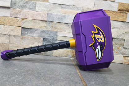 Baltimore Ravens Hammer 3D Printed