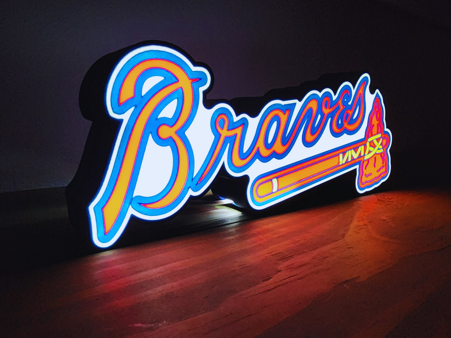 Atlanta Braves Led Light Box