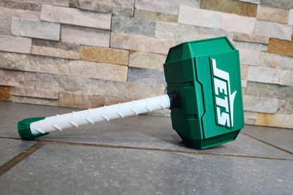 New York Jets 3D Printed Thor Hammer | Medium & Large | With or Without Stand