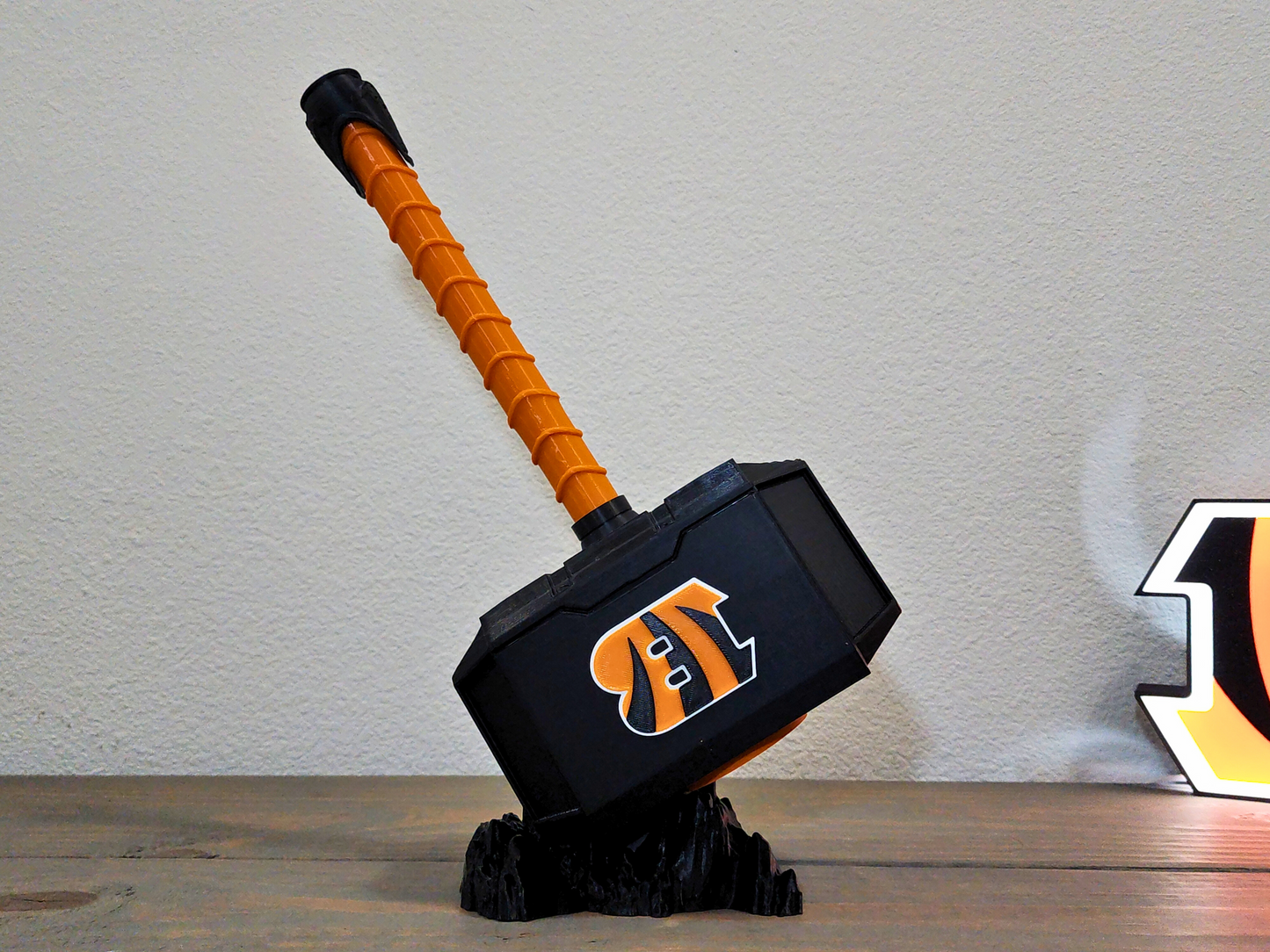 Cincinnati Bengals 3D Printed Hammer