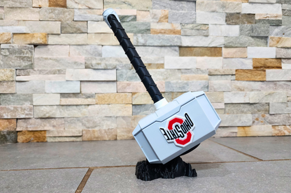 Custom 3D-Printed Buckeye Hammer | Ohio Football-Inspired Gift