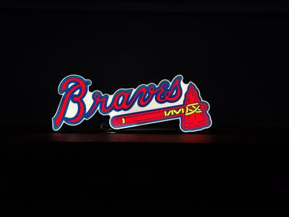 Atlanta Braves Led Light Box