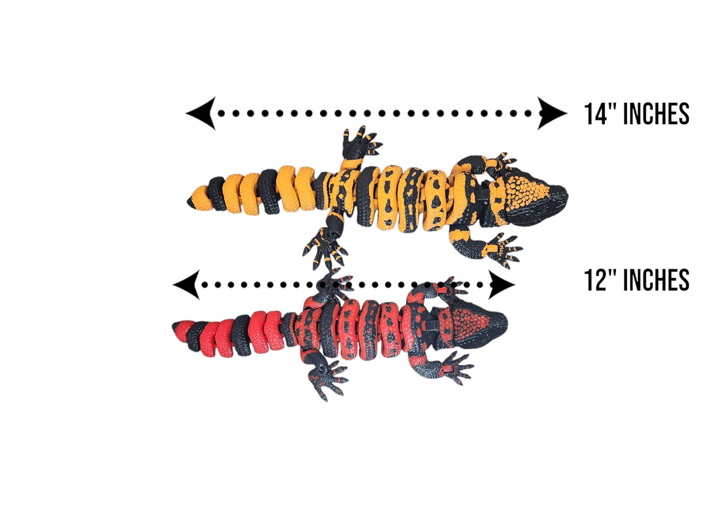 Articulated Gila Monster – Flexible Body & Movable Mouth
