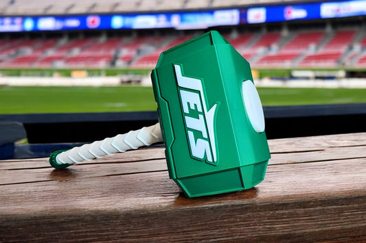 New York Jets 3D Printed Thor Hammer | Medium & Large | With or Without Stand