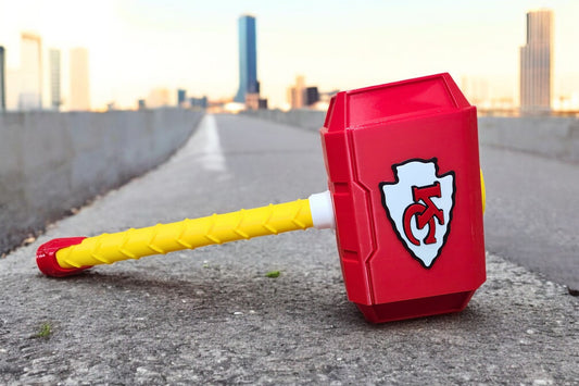 Kansas City Chiefs Hammer 3D Printed