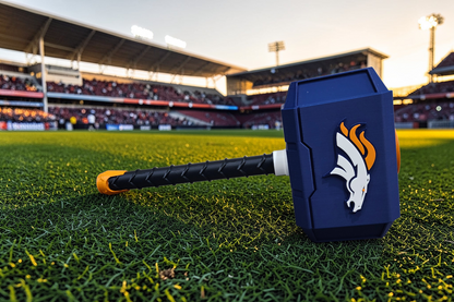 Custom Denver Broncos 3D Printed Hammer | Perfect Gift for Football Fans