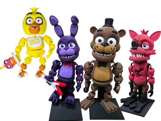 Five Nights at Freddy’s – Flexi Articulated Figure Set 🎮👻