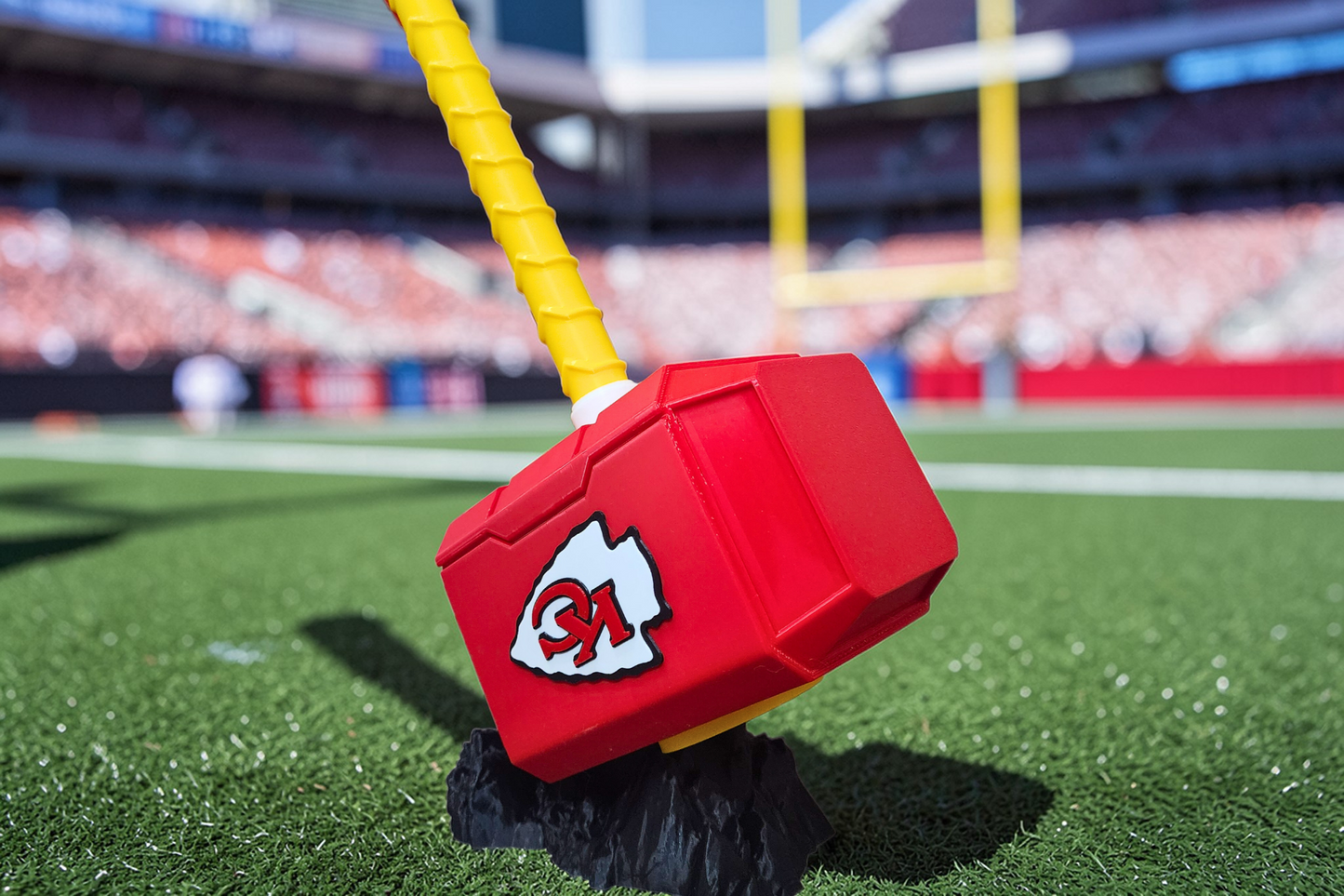 Kansas City Chiefs Hammer 3D Printed
