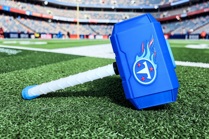 Tennessee Titans 3D-Printed Thor-Style Hammer – 14” or 10” | With or Without Display Stand